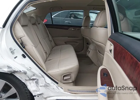 2012 Toyota Avalon Limited z USA, uszkodzony, nr VIN 4T1BK3DB7CU461267